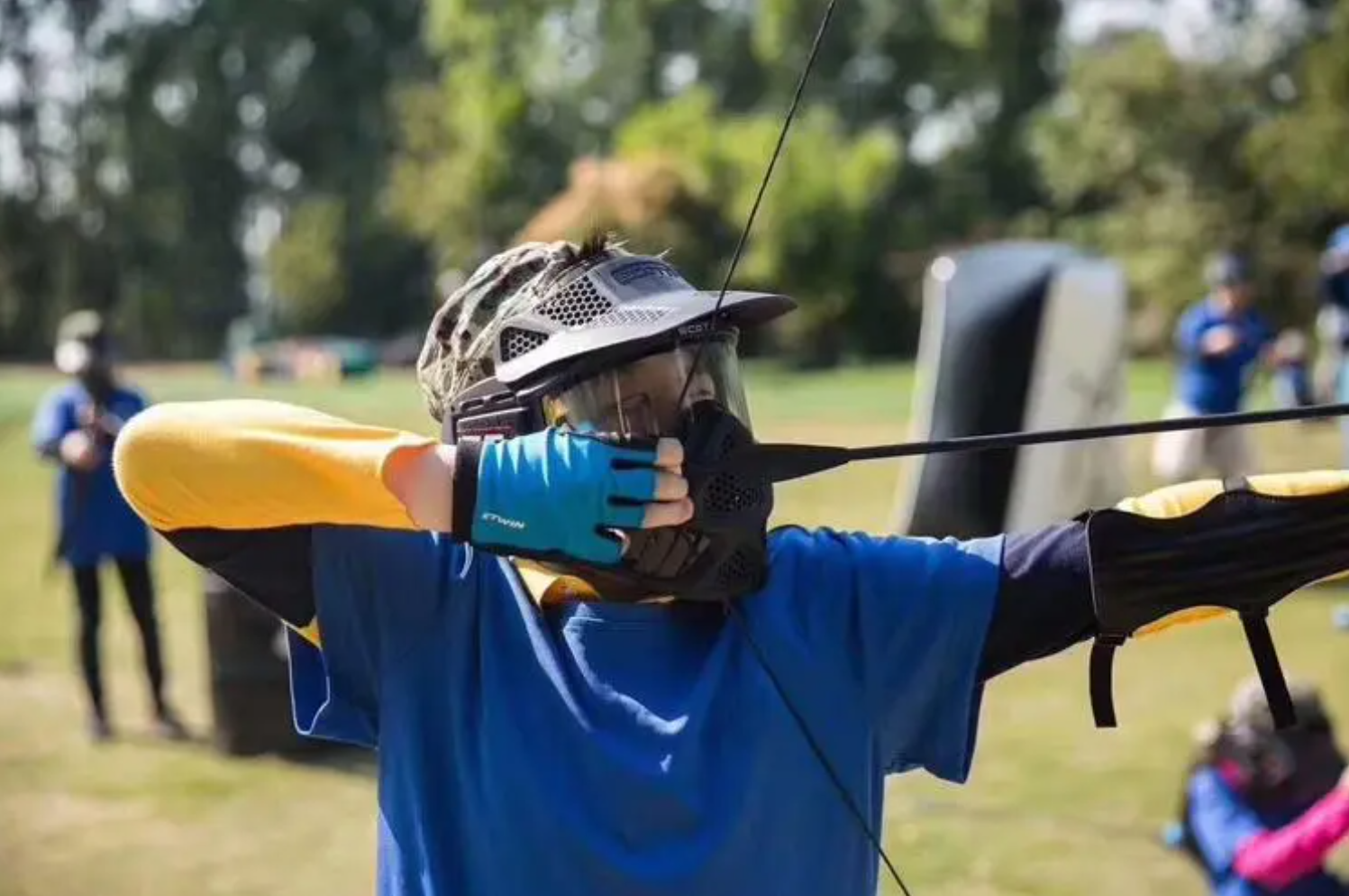 #热门团建+#团队攻防箭+#一种新潮和激情四射的户外游戏+#高品质团建+#最受欢迎的团建项目之一